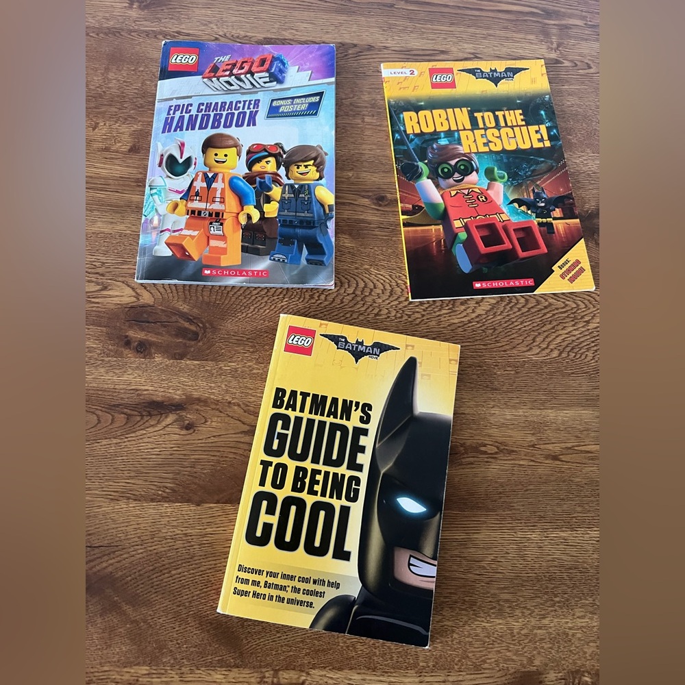 Kids LEGO book lot